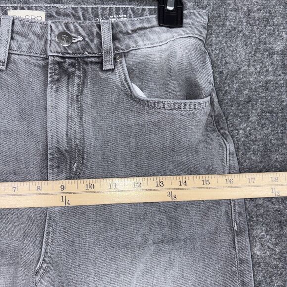 Pilcro Jeans Womens Size 26 Gray Straight High Rise - Picture 5 of 9